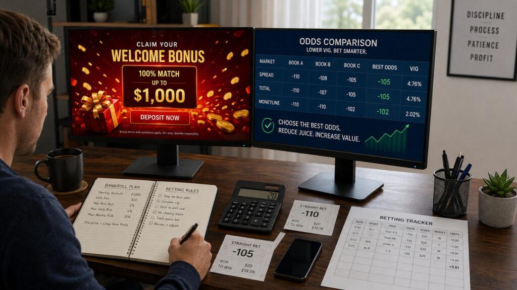 low vig betting