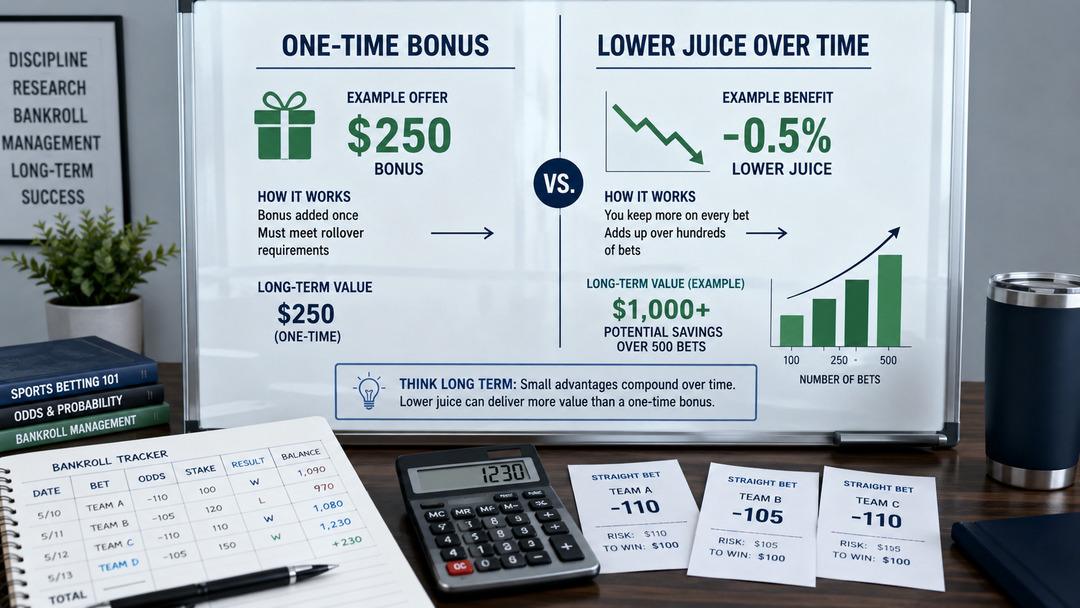 reduced juice vs bonuses