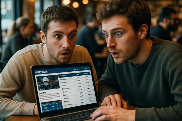 Side-by-side sportsbook price comparisons shown on a desktop monitor