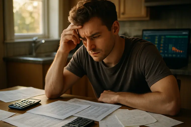 Notebook with bankroll entries beside a laptop showing football odds
