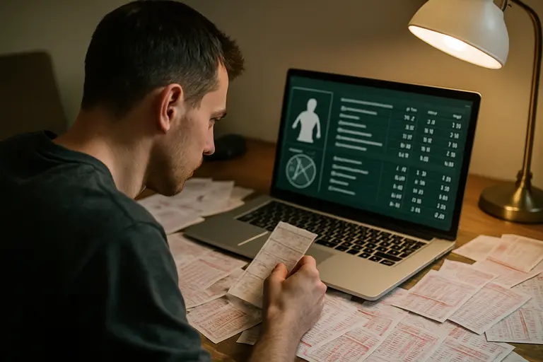 Side-by-side sportsbook quote sheets for player yards and odds