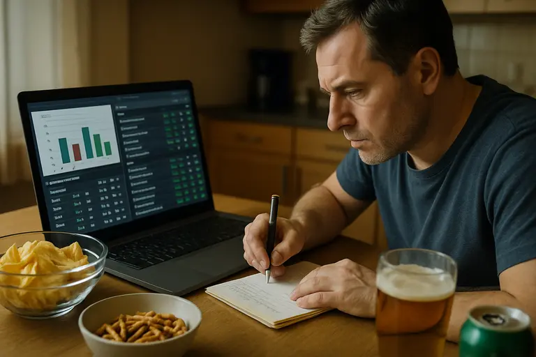 Analyst comparing sportsbook prices across multiple screens