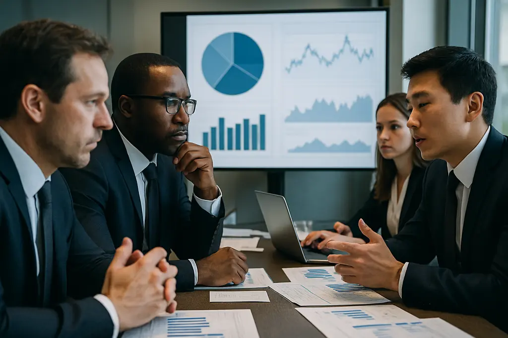 Analyst reviewing bankroll sheets as regulatory costs affect betting market pricing